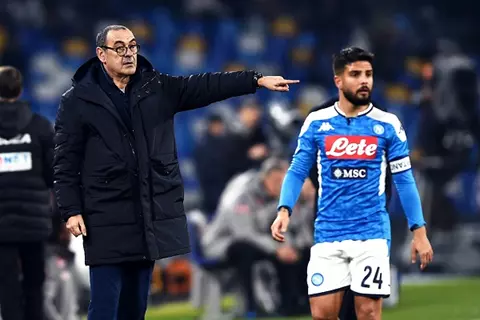 من بوابة لاتسيو.. ساري يرغب في إعادة إنسيني إلى الدوري الإيطالي